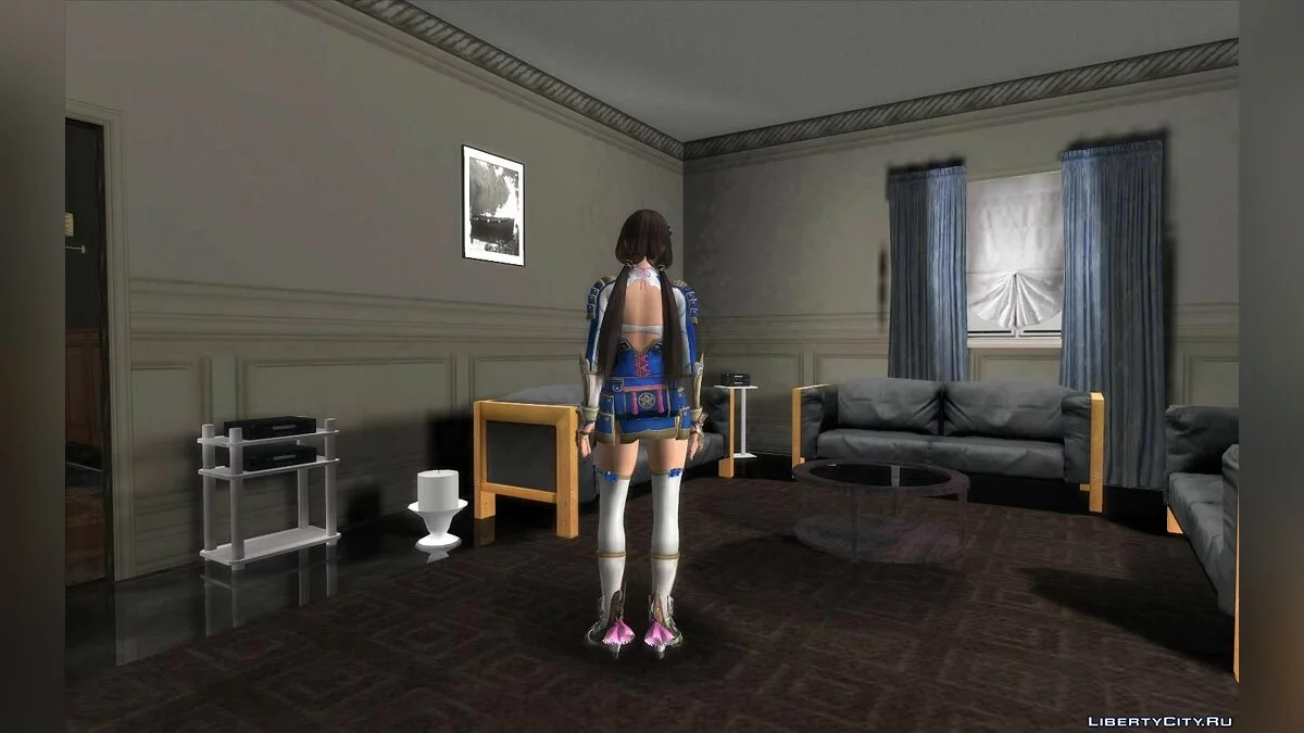 Naotora Ii en traje de DOA 5 / GTA San Andreas