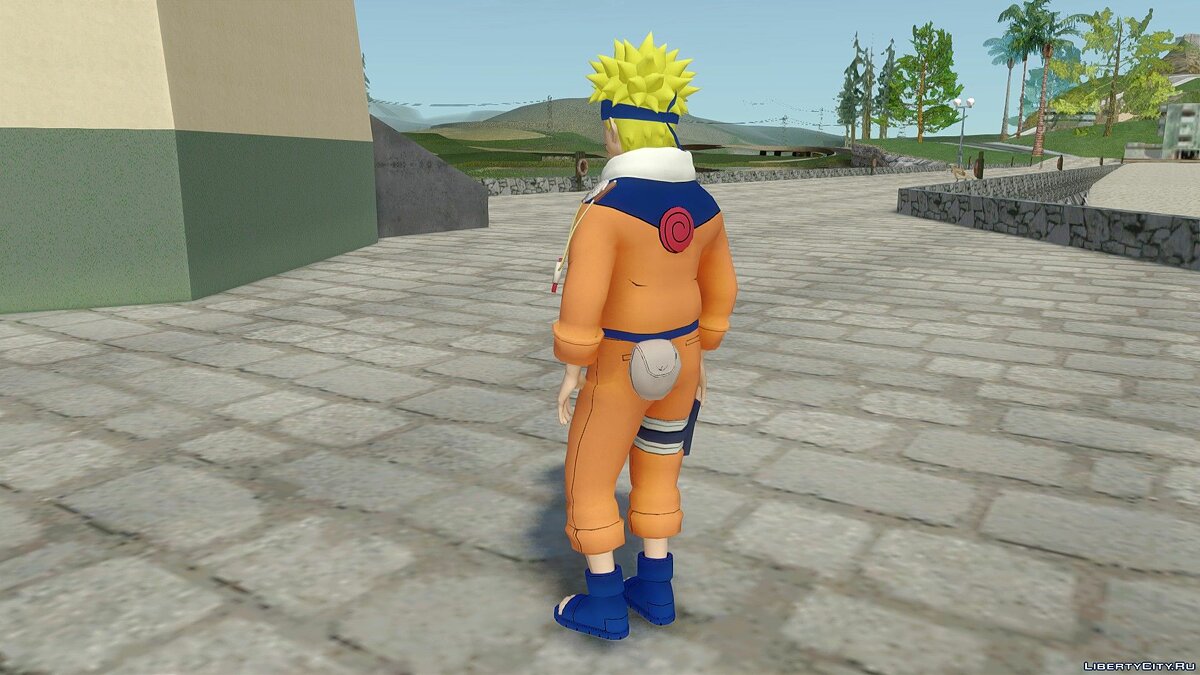 GTA San Andreas Naruto Skin HD For Android Mod 