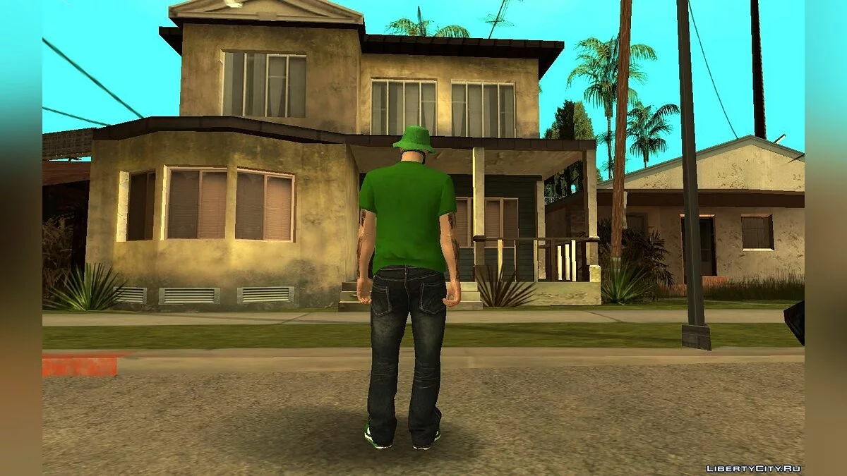 Grove ST. Family Skin Pack from GTA Online / GTA San Andreas