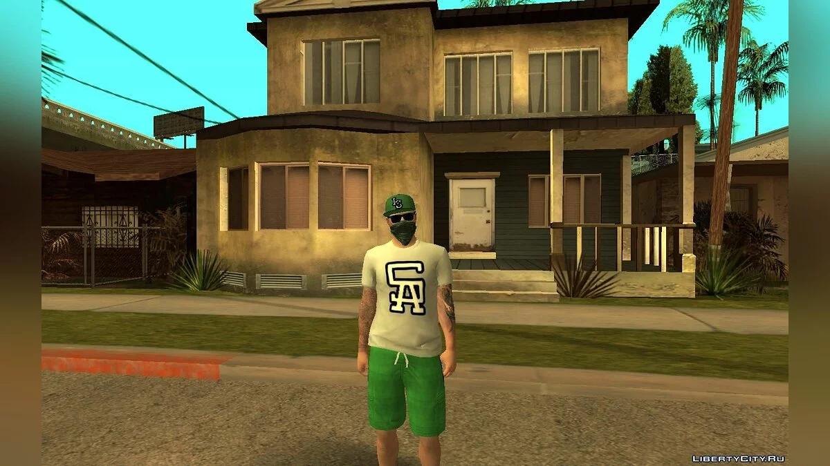 Grove ST. Family Skin Pack from GTA Online / GTA San Andreas
