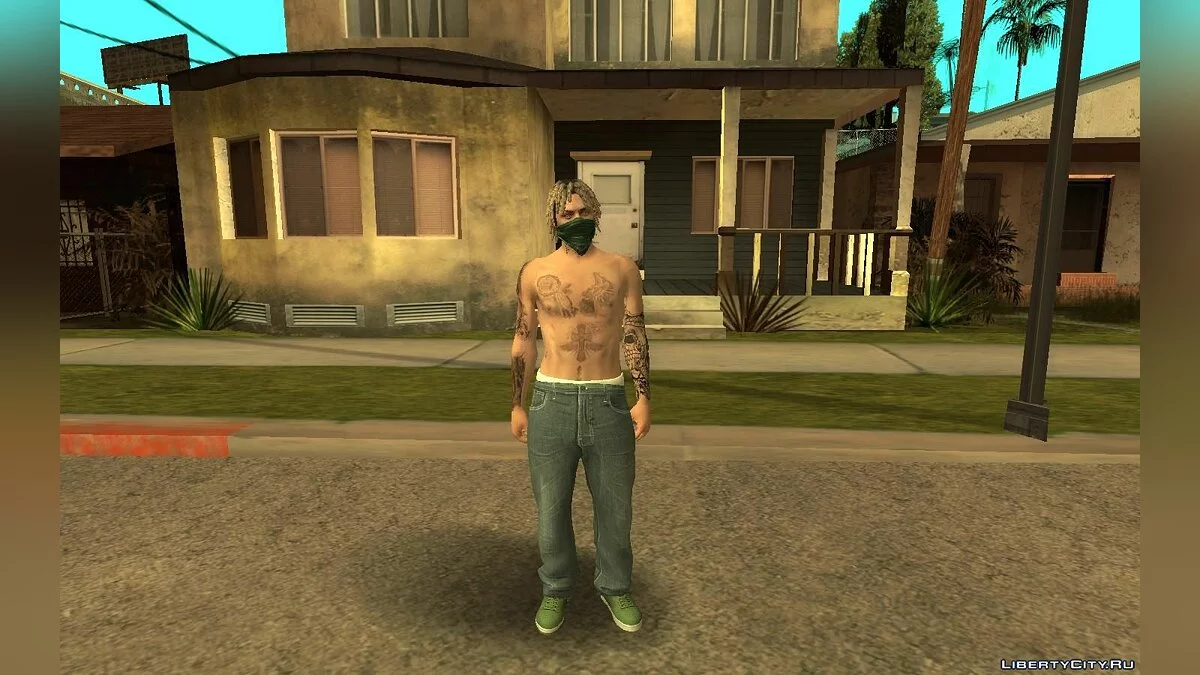 Grove ST. Family Skin Pack from GTA Online / GTA San Andreas