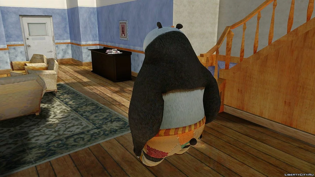 Kung Fu Panda Skin Pack / GTA San Andreas