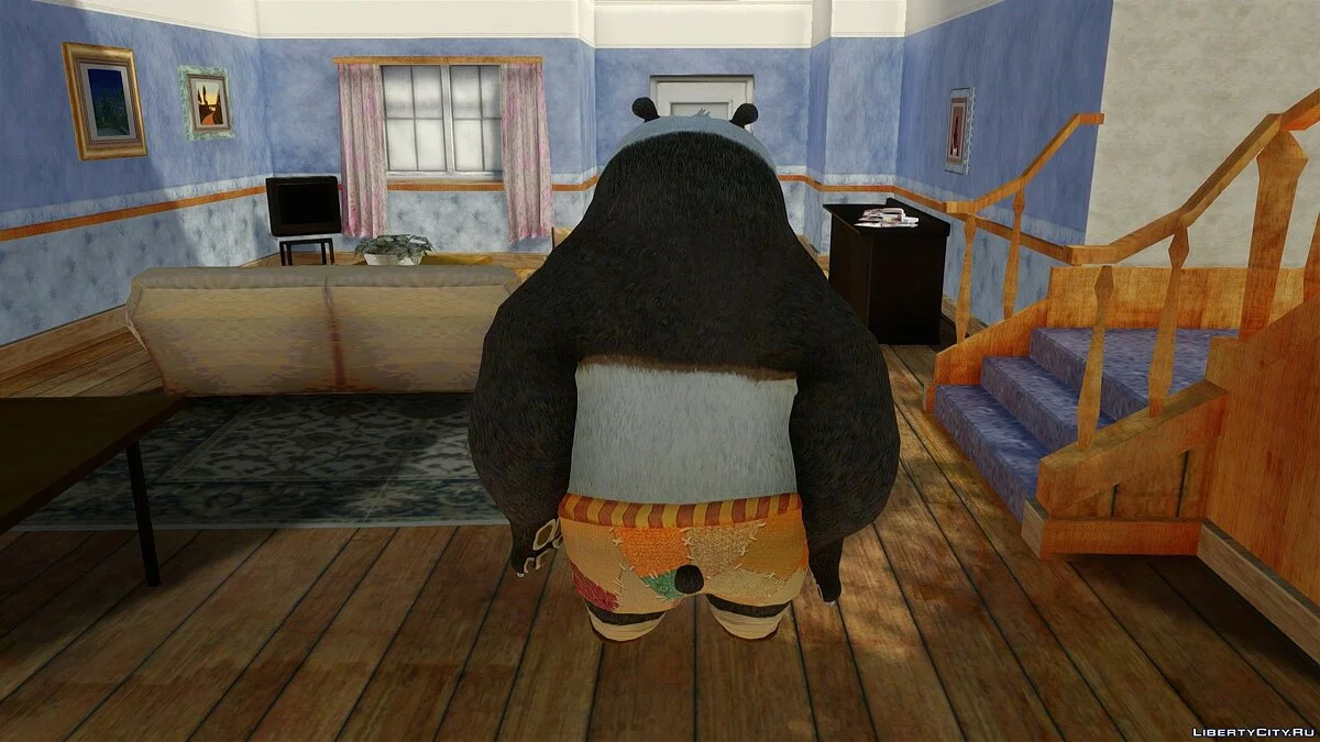 Kung Fu Panda Skin Pack / GTA San Andreas