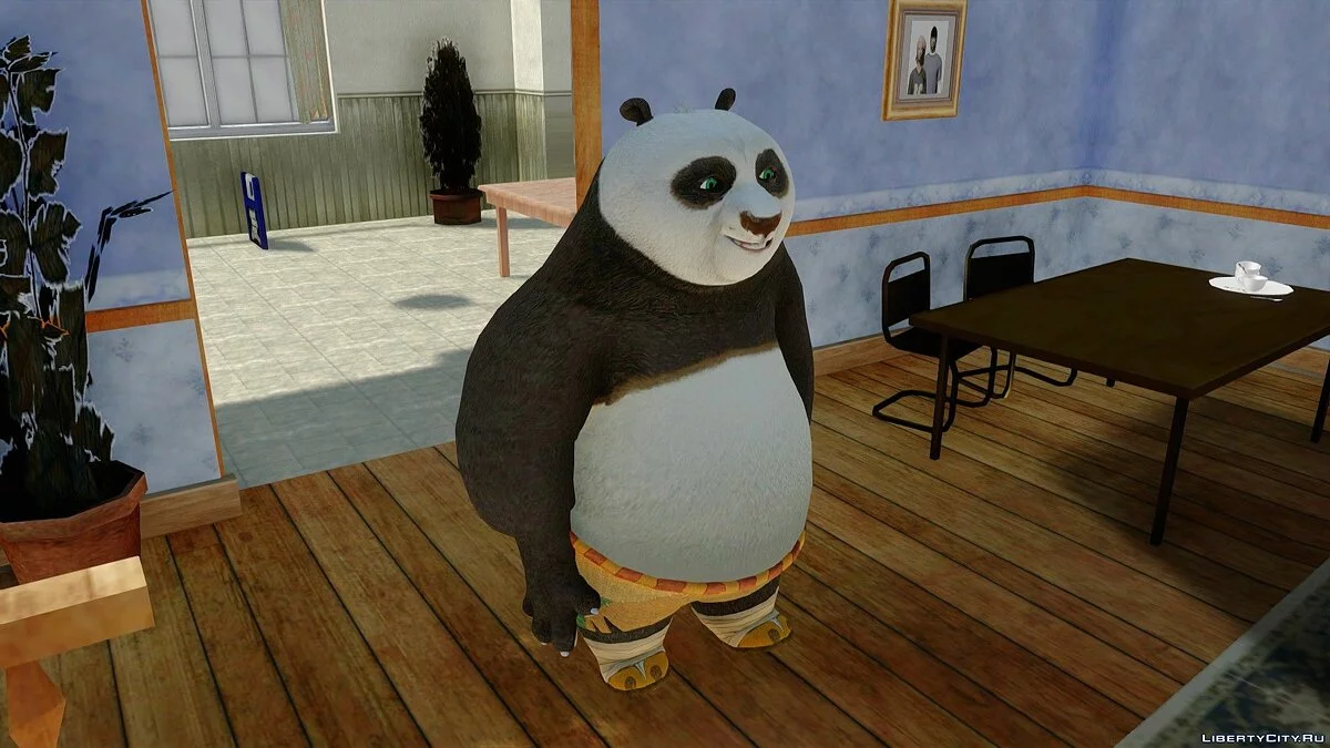 Kung Fu Panda Skin Pack / GTA San Andreas