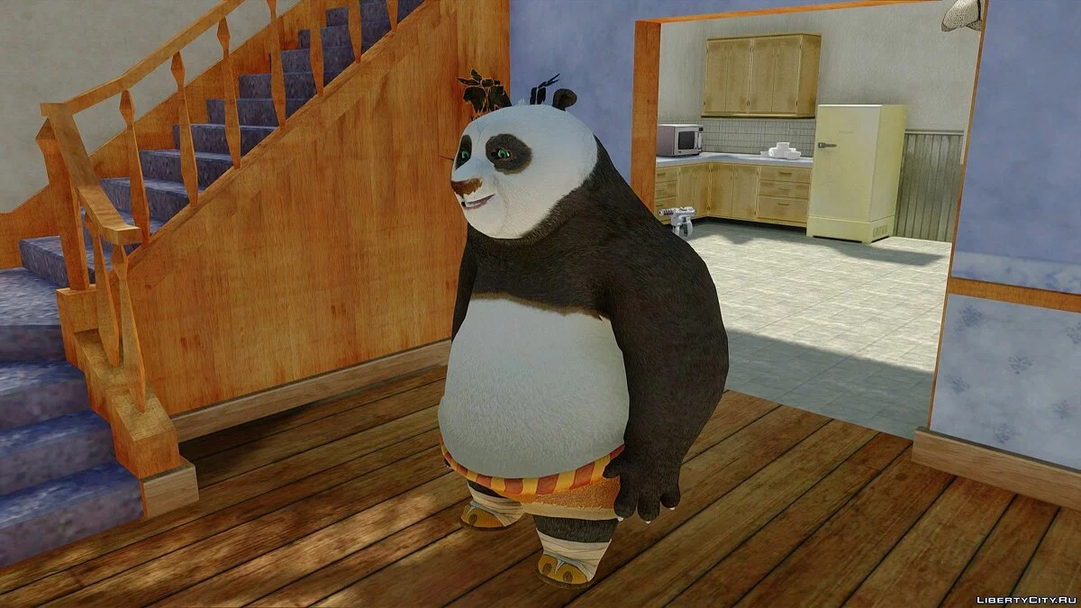 Kung Fu Panda Skin Pack / GTA San Andreas