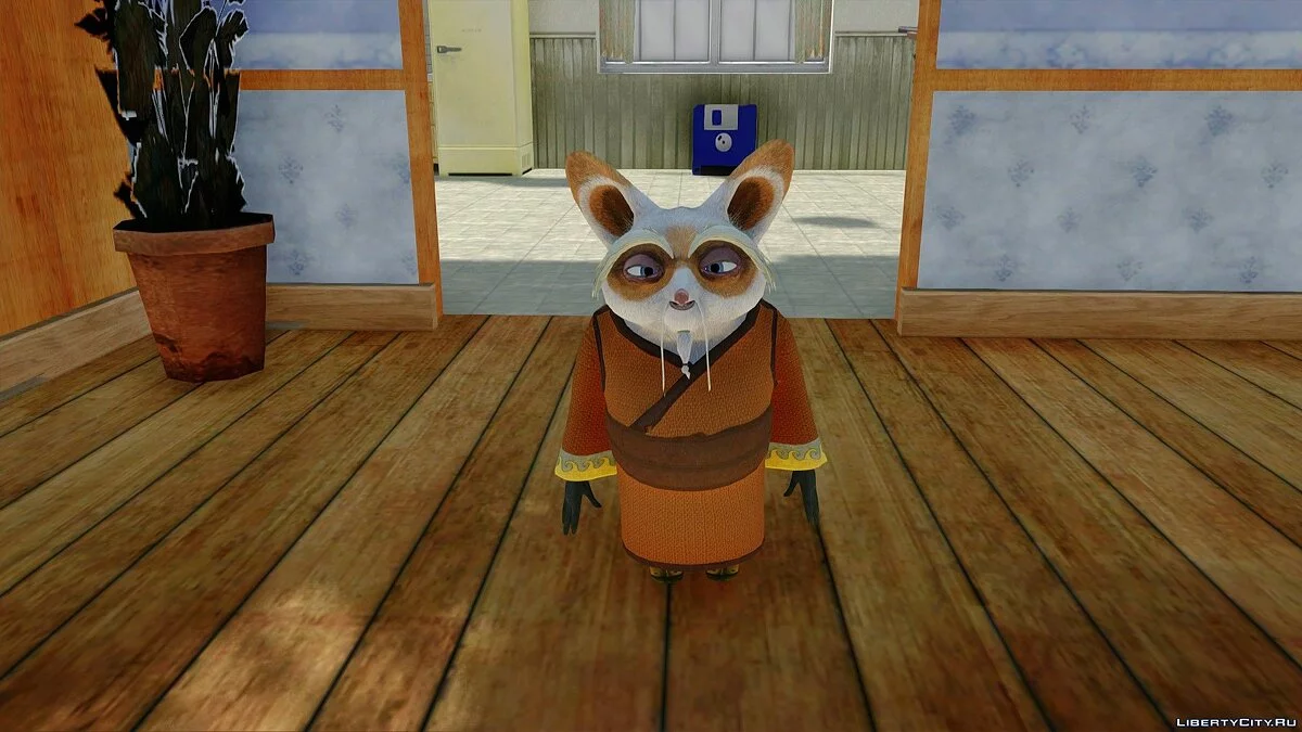 Kung Fu Panda Skin Pack / GTA San Andreas