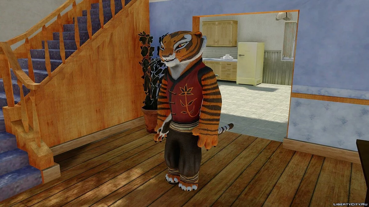 Kung Fu Panda Skin Pack / GTA San Andreas