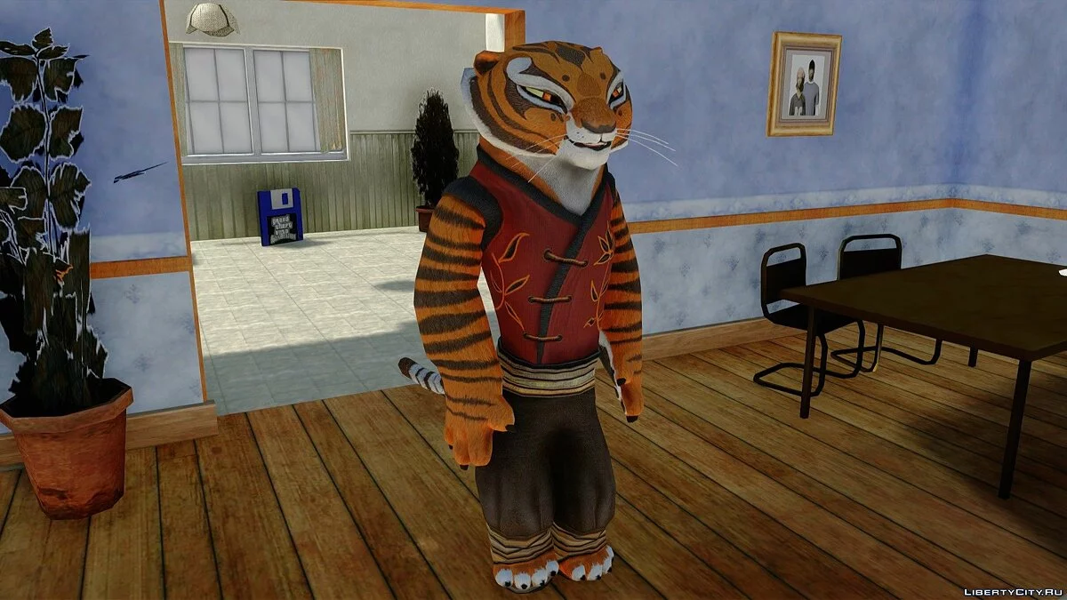 Kung Fu Panda Skin Pack / GTA San Andreas