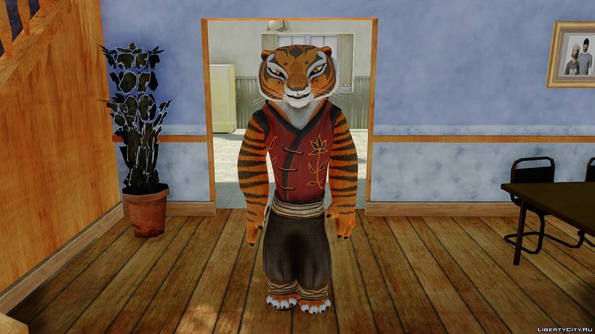 Kung Fu Panda Skin Pack / GTA San Andreas