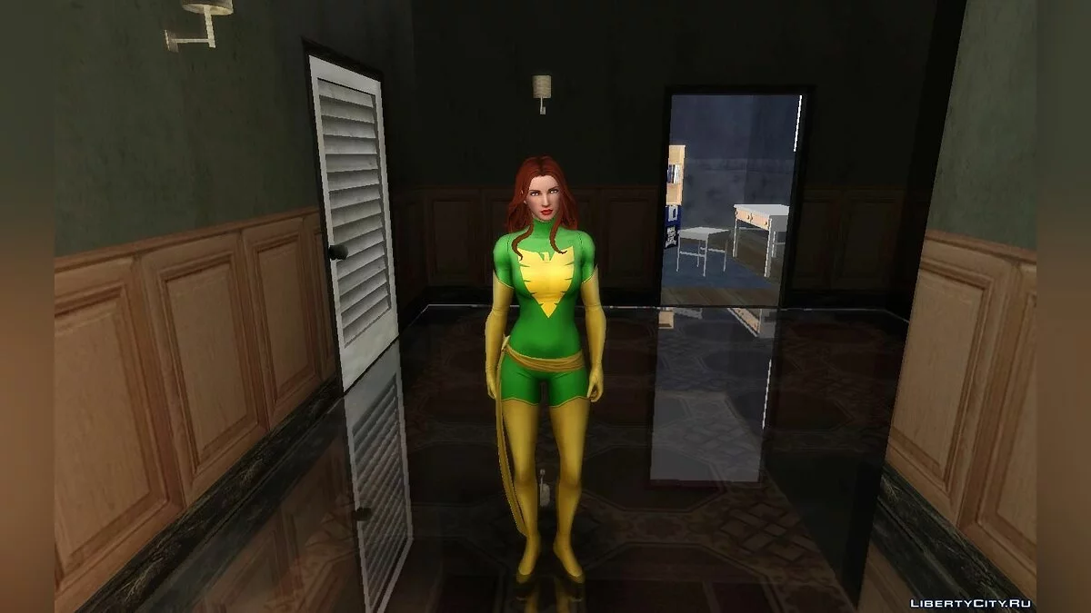Джина Грей из Marvel / GTA San Andreas