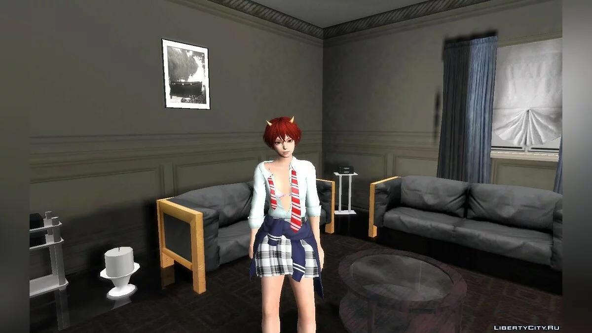 Kanna (Spring School) v2 / GTA San Andreas