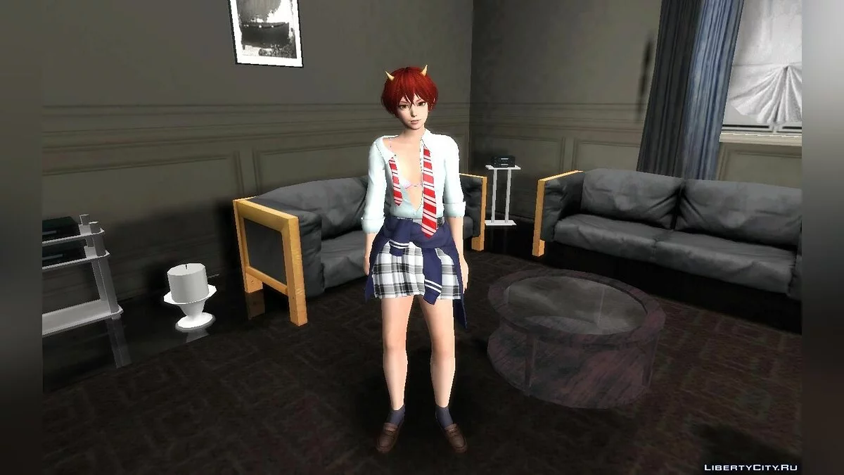 Kanna (Spring School) v2 / GTA San Andreas