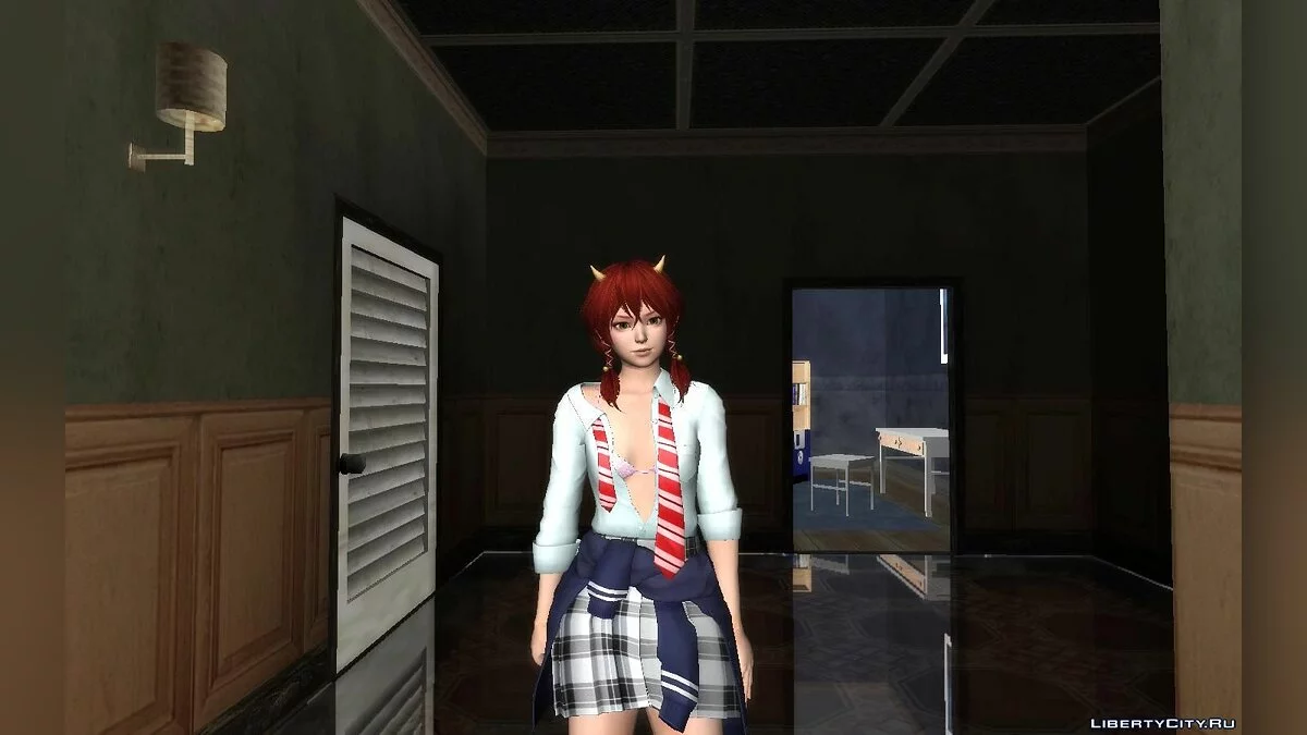 Kanna (Spring School Uniform) / GTA San Andreas