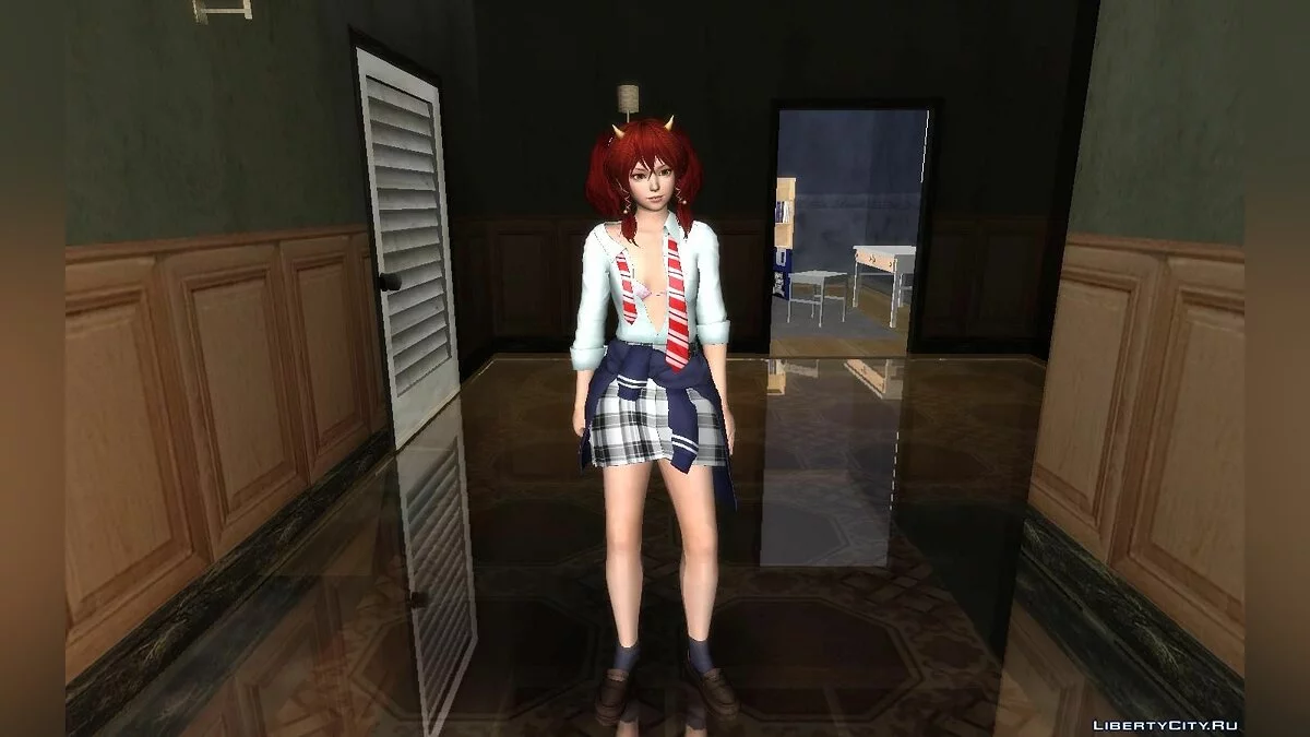 Kanna (Spring School Uniform) / GTA San Andreas