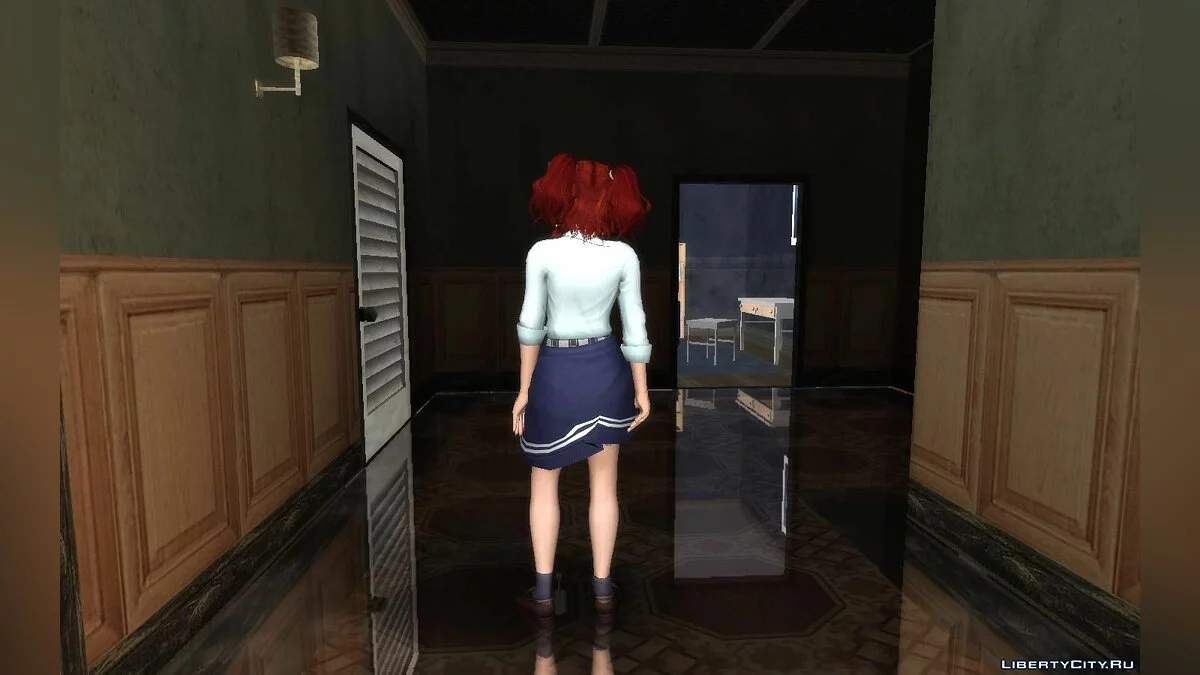 Kanna (Spring School Uniform) / GTA San Andreas