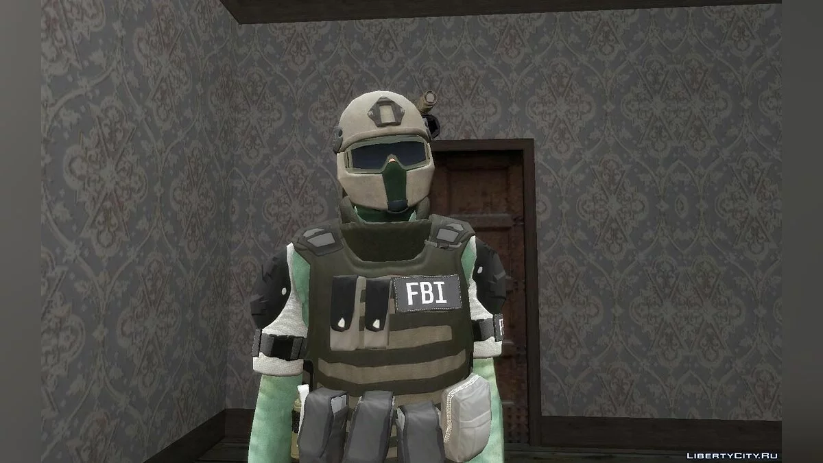 Скины из игры Payday 2 (Fbi и Swat) v1.1 / GTA San Andreas