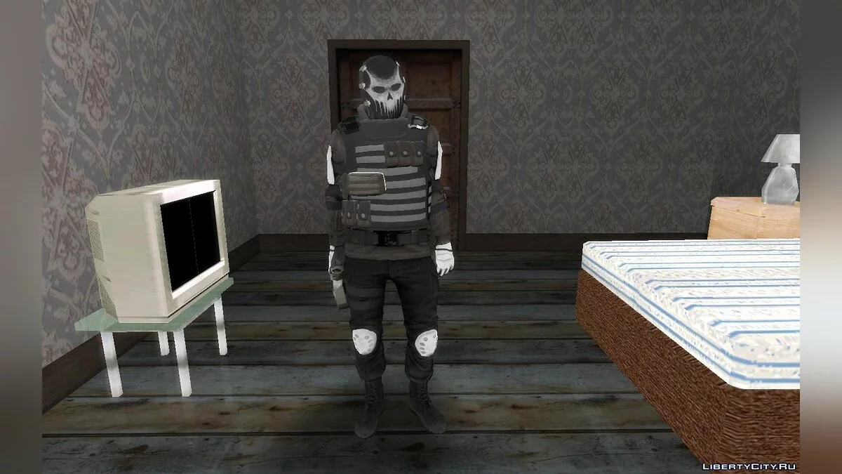Скины из игры Payday 2 (Fbi и Swat) v1.1 / GTA San Andreas