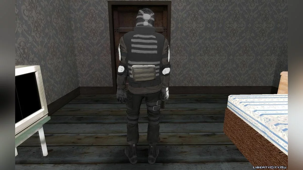 Скины из игры Payday 2 (Fbi и Swat) v1.1 / GTA San Andreas