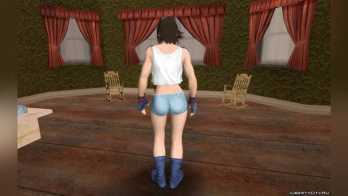 Asuka Kazama from Tekken 7 / GTA San Andreas