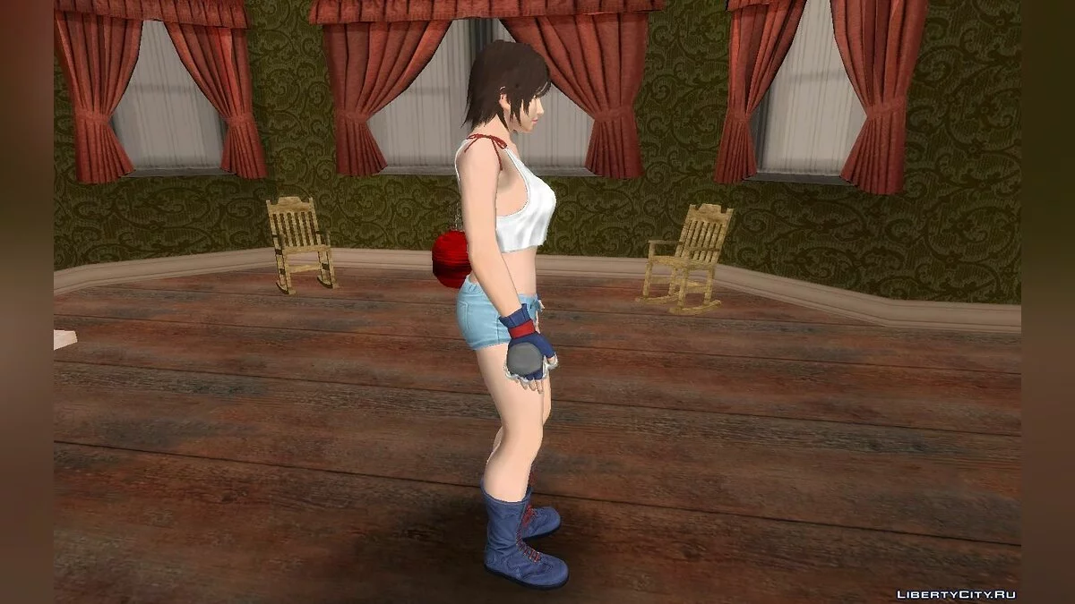 Asuka Kazama from Tekken 7 / GTA San Andreas