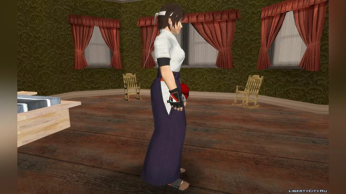 Asuka Kazama from Tekken 7 / GTA San Andreas