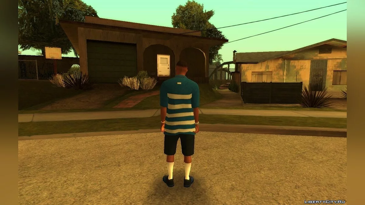 GTA 5 пакет скинів Crips / GTA San Andreas