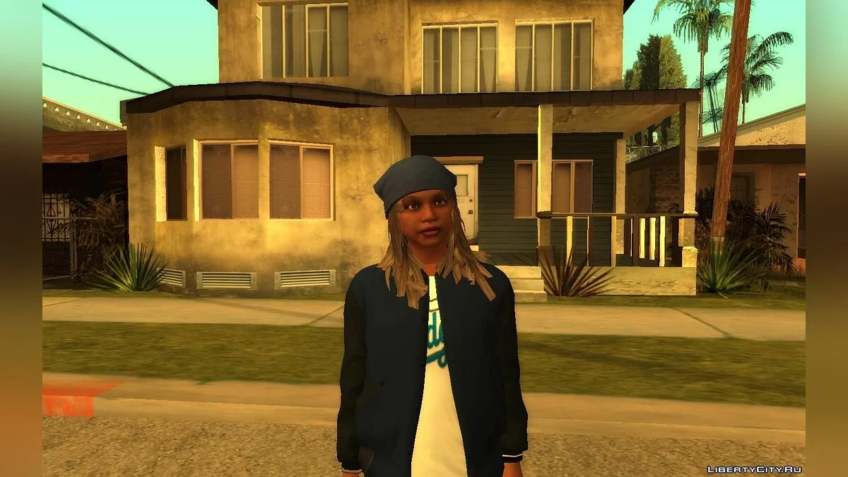 GTA 5 пакет скинів Crips / GTA San Andreas