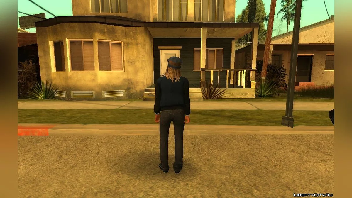 GTA 5 пакет скинів Crips / GTA San Andreas