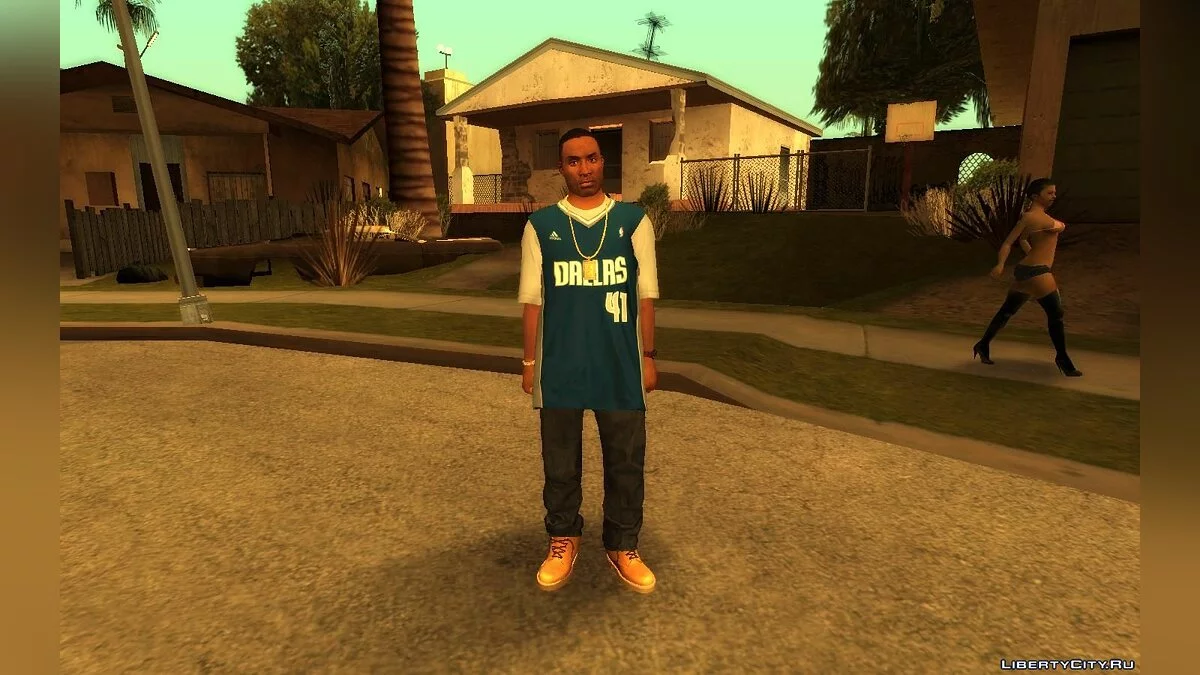 GTA 5 пакет скинів Crips / GTA San Andreas