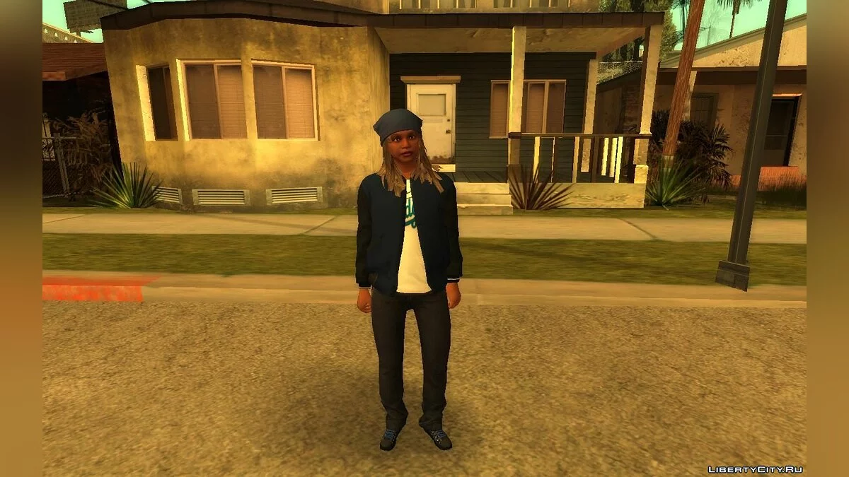 GTA 5 пакет скинів Crips / GTA San Andreas