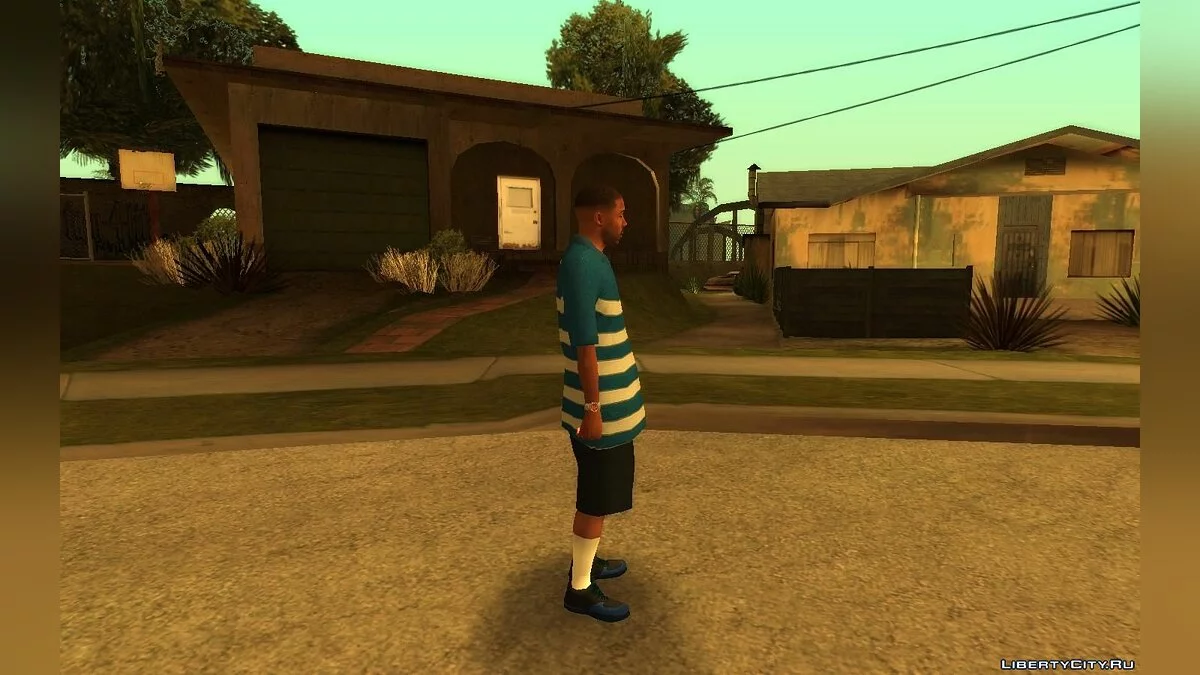 GTA 5 пакет скинів Crips / GTA San Andreas