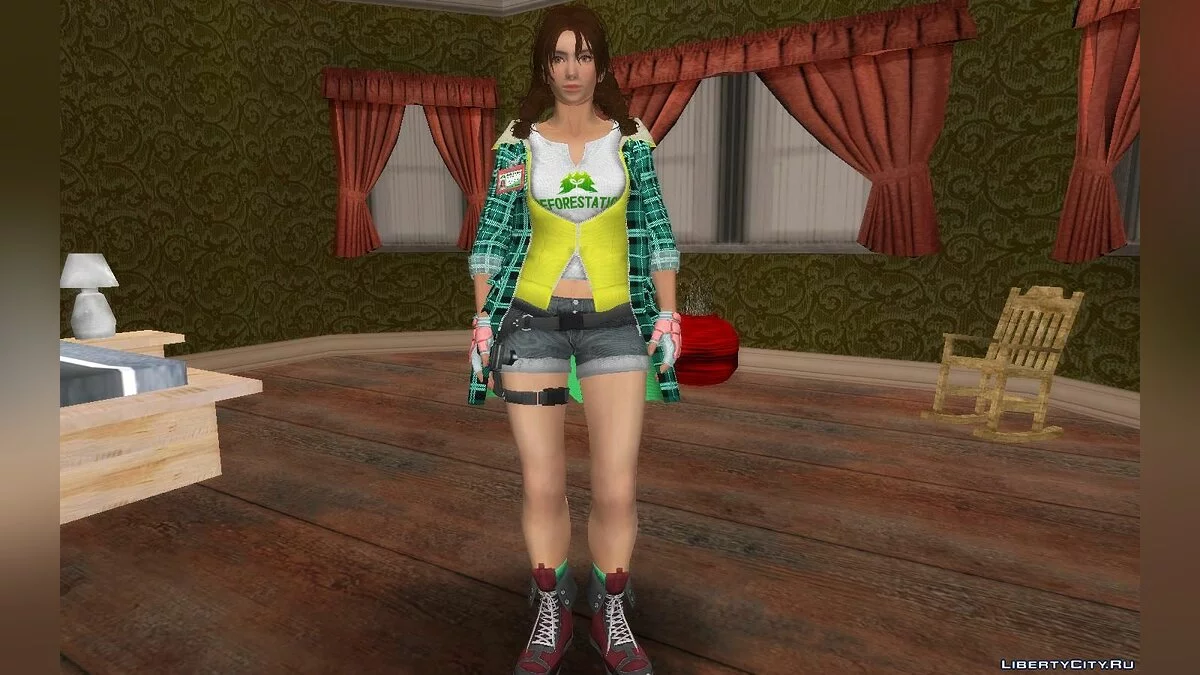 Julia Chang from Tekken 7 / GTA San Andreas