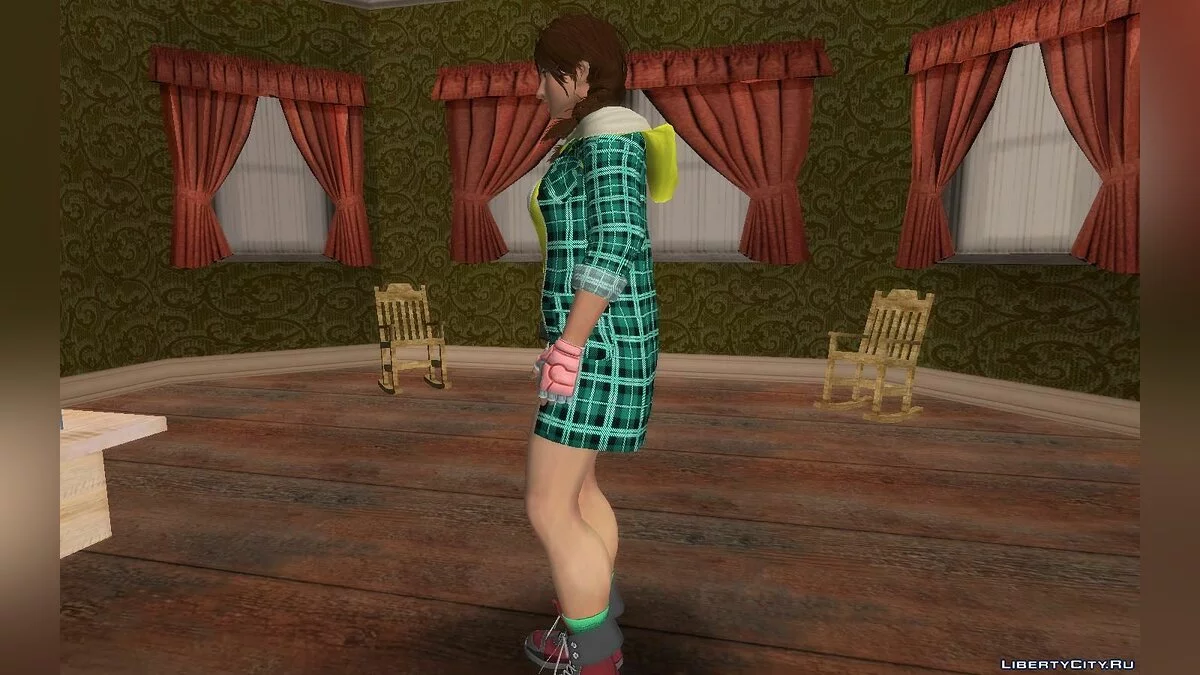 Julia Chang from Tekken 7 / GTA San Andreas