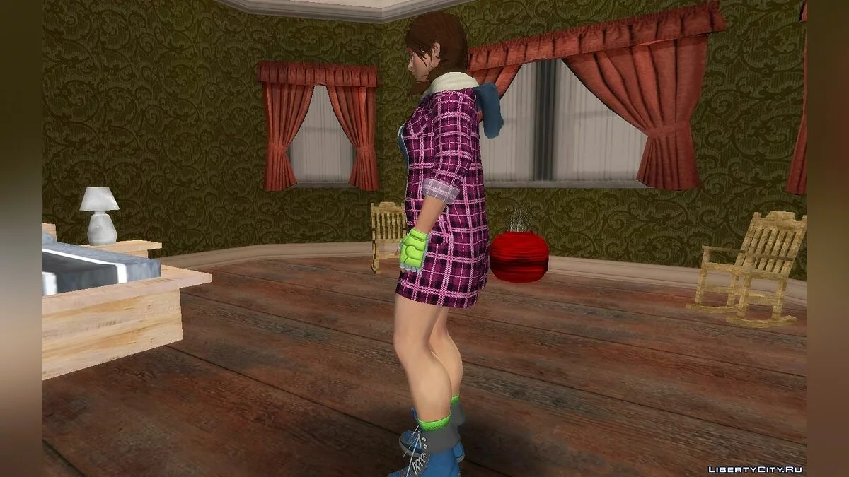 Julia Chang from Tekken 7 / GTA San Andreas