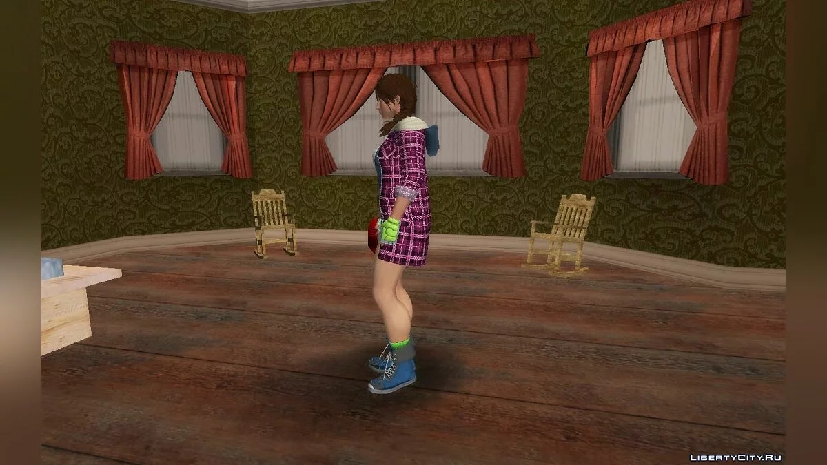 Julia Chang from Tekken 7 / GTA San Andreas