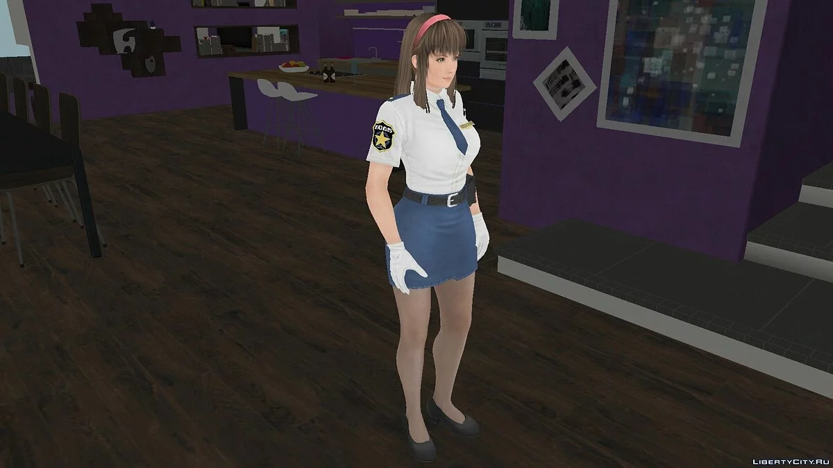 Momiji und Hitomi in Polizeiuniform / GTA San Andreas