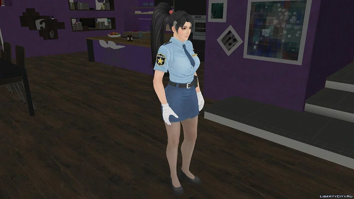 Momiji und Hitomi in Polizeiuniform / GTA San Andreas