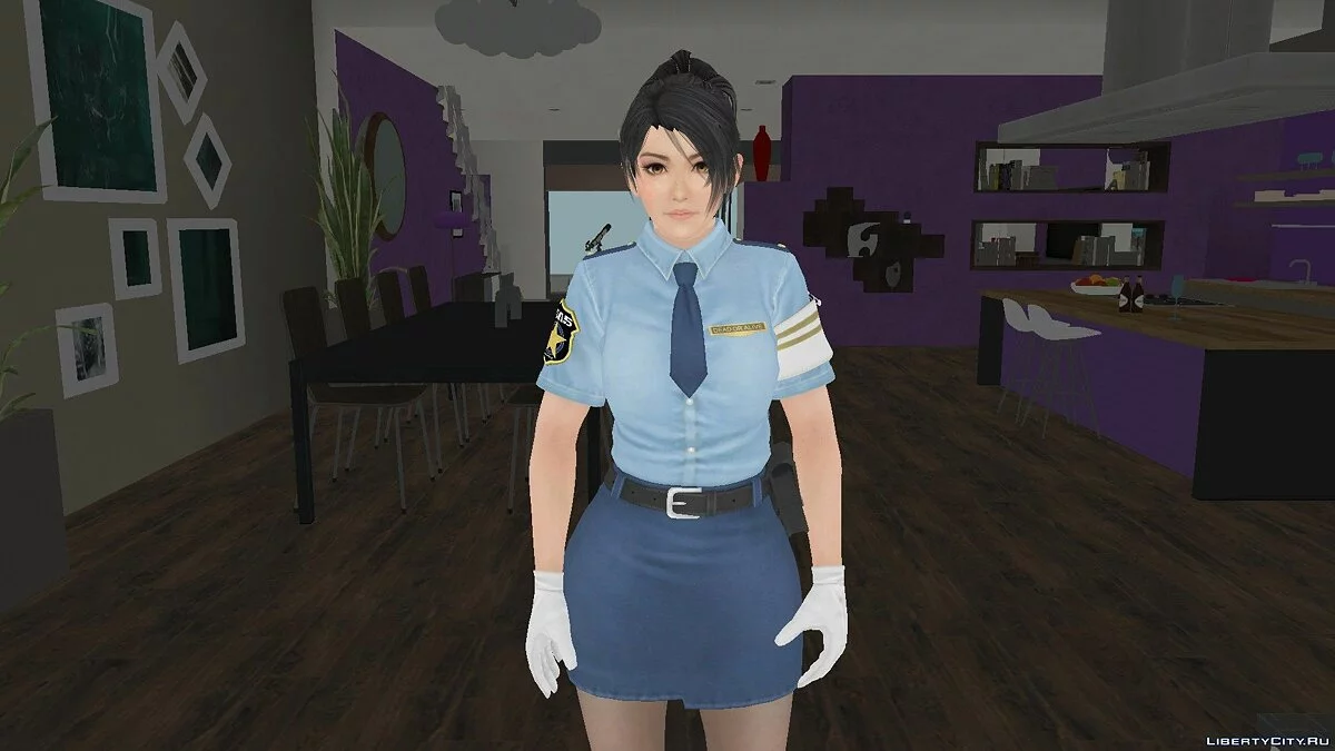 Momiji und Hitomi in Polizeiuniform / GTA San Andreas