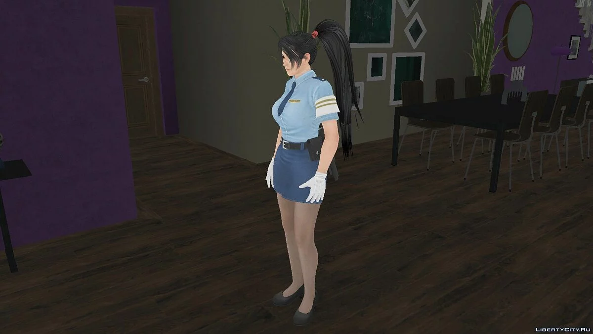 Momiji und Hitomi in Polizeiuniform / GTA San Andreas