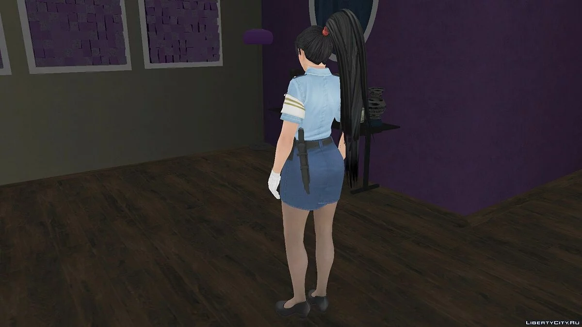 Momiji und Hitomi in Polizeiuniform / GTA San Andreas