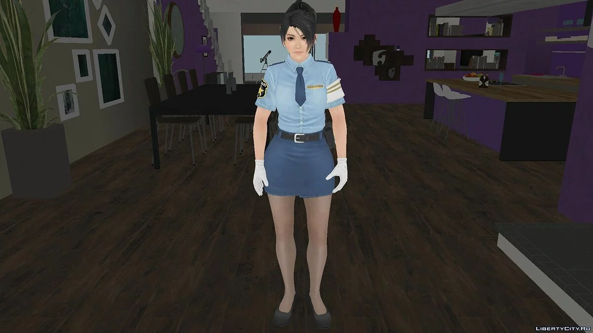 Momiji und Hitomi in Polizeiuniform / GTA San Andreas