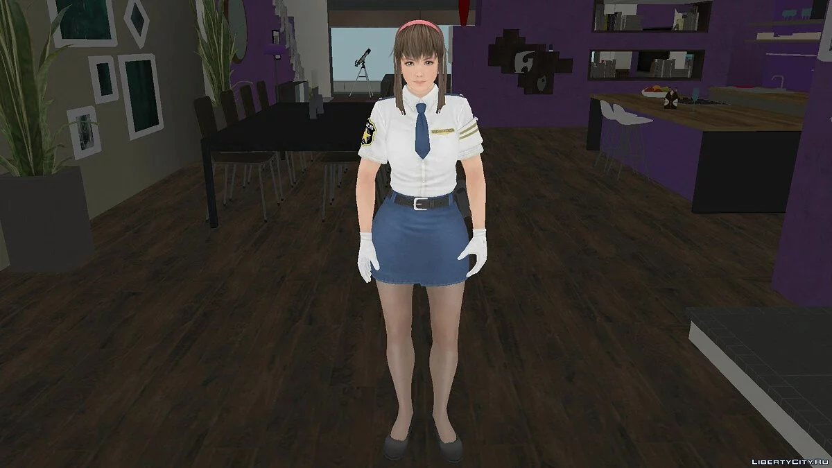 Momiji und Hitomi in Polizeiuniform / GTA San Andreas