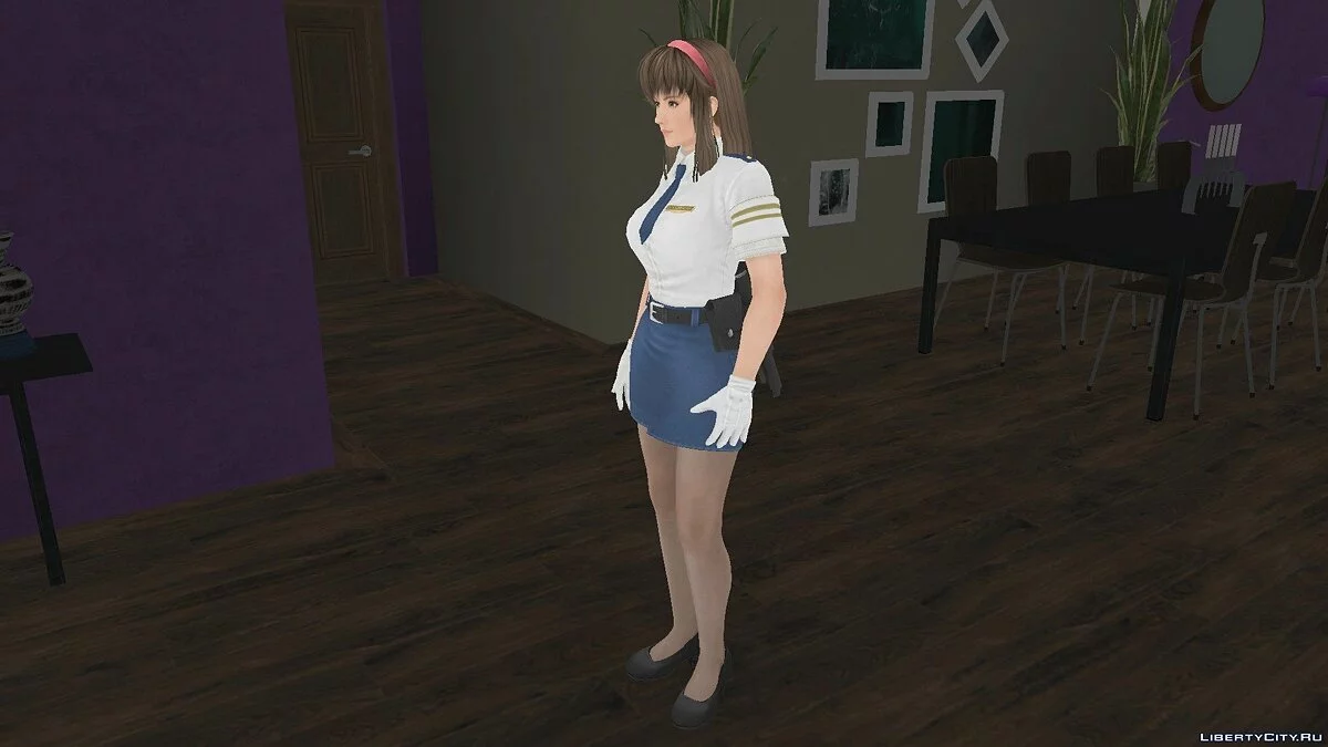 Momiji und Hitomi in Polizeiuniform / GTA San Andreas