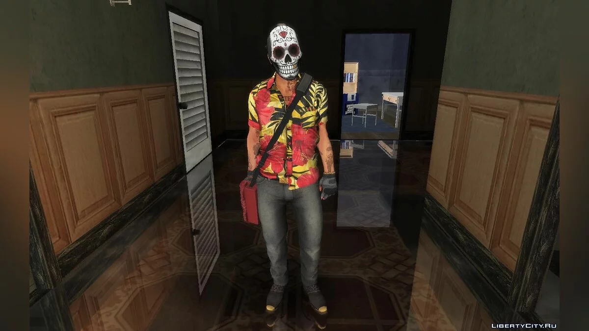 مجموعة من الأشكال من PAYDAY 2 / جي تي إيه سان أندرياس