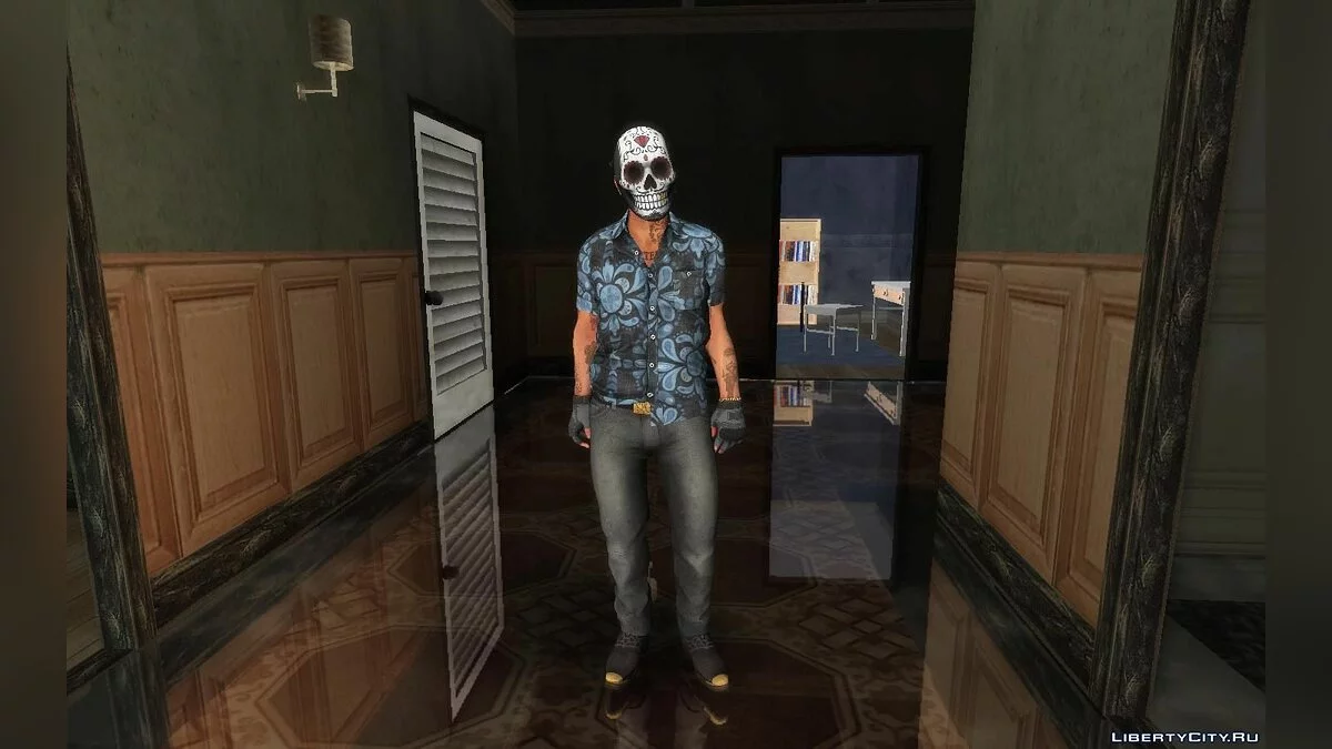 مجموعة من الأشكال من PAYDAY 2 / جي تي إيه سان أندرياس