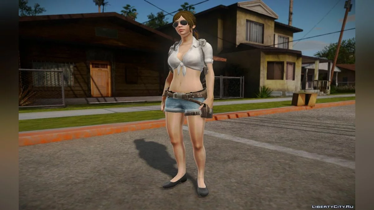 Два скіна з гри PUBG / GTA San Andreas