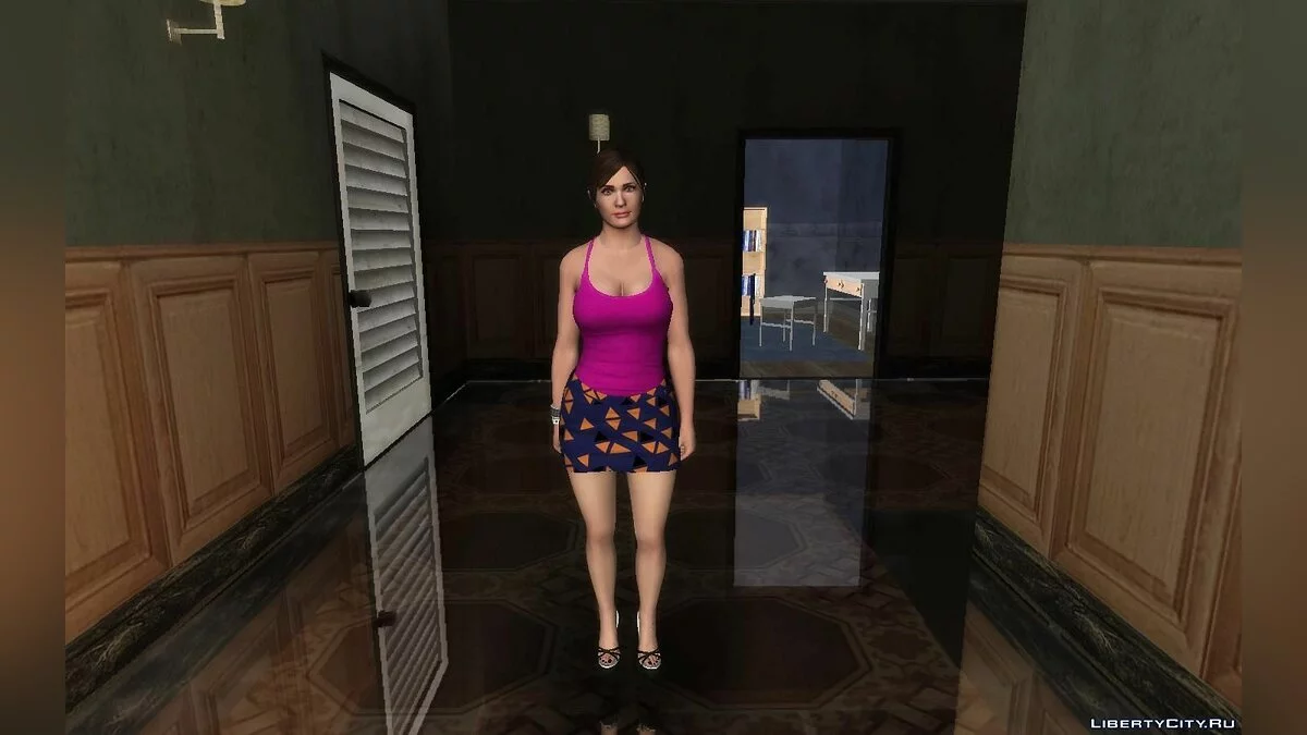 Горячая Аманда Таунли из GTA 5 V3 / GTA San Andreas