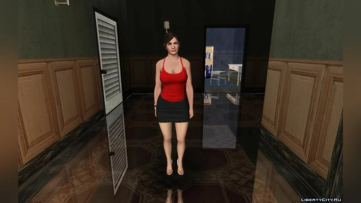 Горячая Аманда Таунли из GTA 5 V3 / GTA San Andreas
