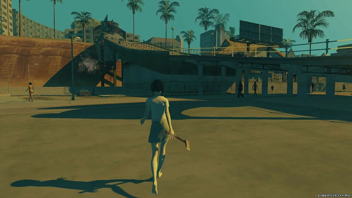 Linda DreadOut 2 for PC & Android / GTA San Andreas
