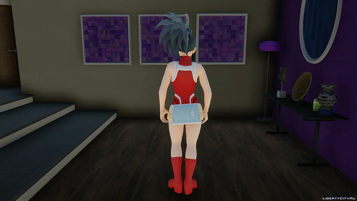 Momo Yaoyorozu de My Hero One's Justice 2 / GTA San Andreas